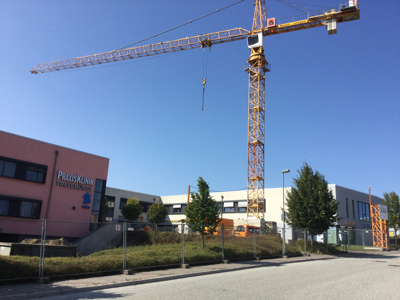 Foto der Baumassnahmen